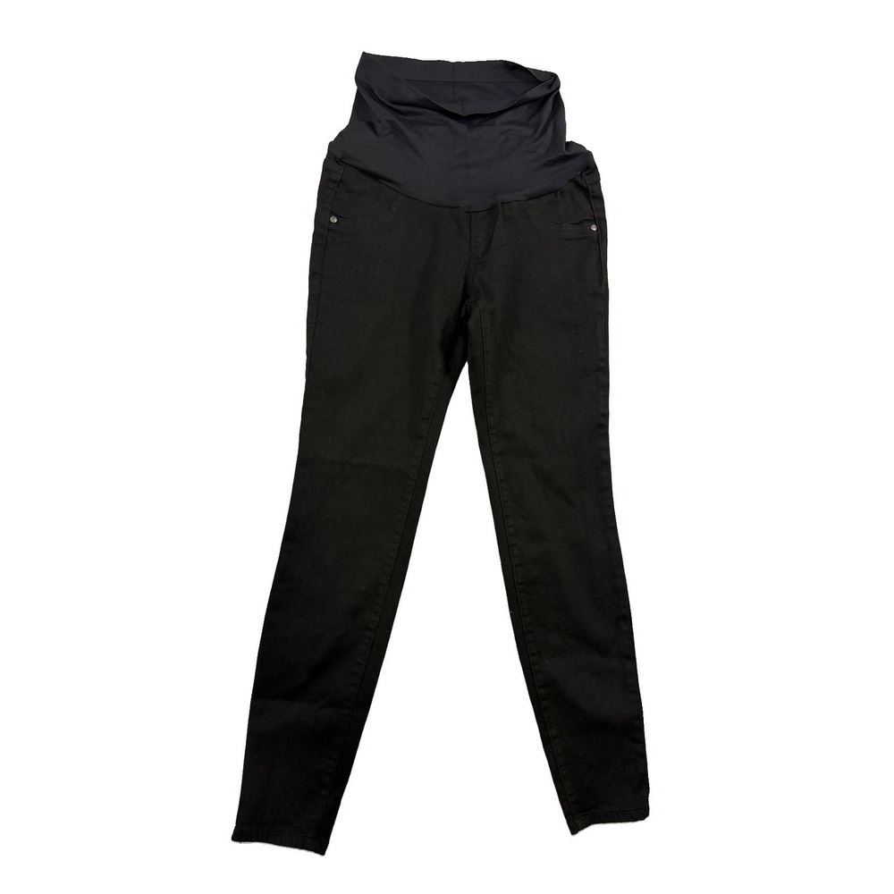 Sonoma Maternity Jegging Size 4 Black Denim Comfort Waist NWT